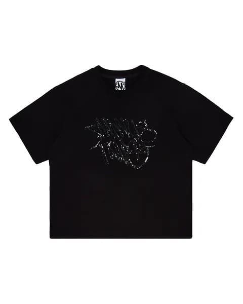 Minus Two Short Sleeve T-Shirt Hip Hop Street Fashion