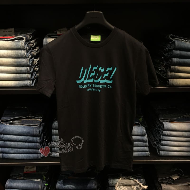 Diesel Diesel men’s round neck fashion casual printing summer short sleeve T-SHIRT T-DIEGO-T10 T-SHIRT