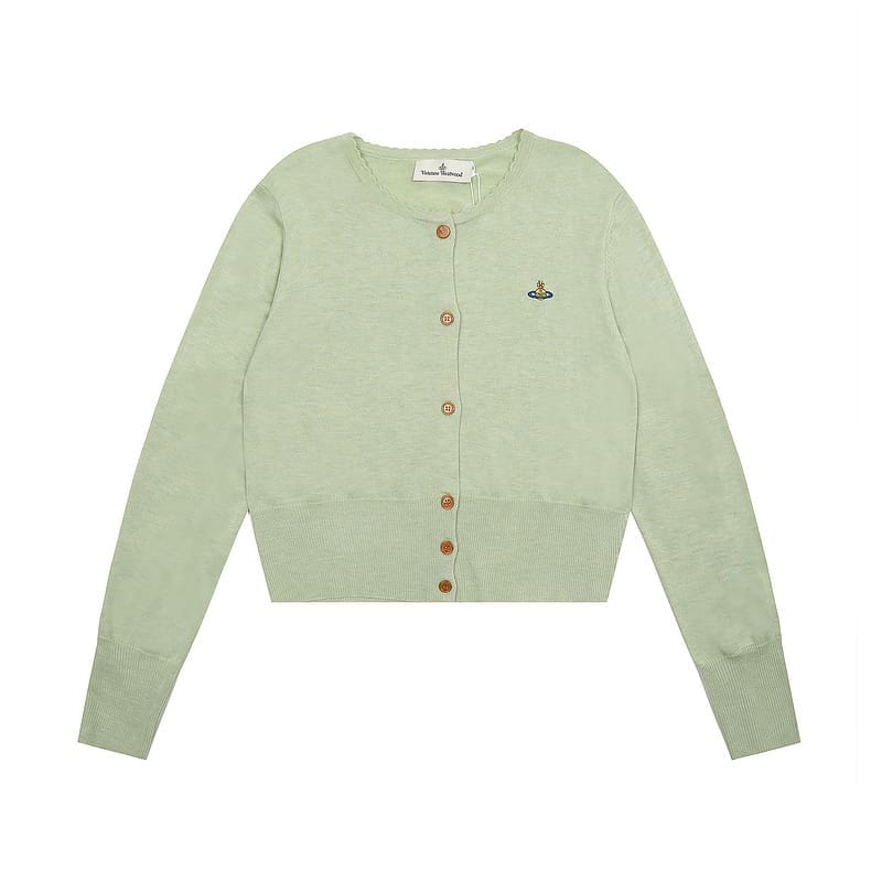 u1u1enne westwood spring commuter cardigan light luxury trendy brand for women