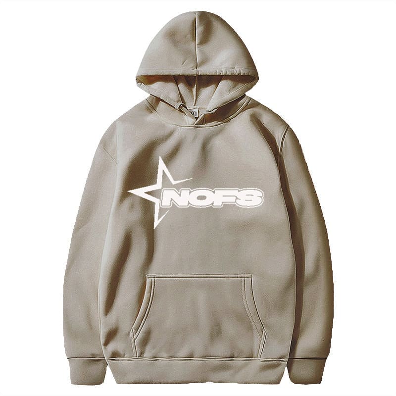 Letter Print Loose Sweatshirt Y2G Hip Hop Streetwear Pullover A