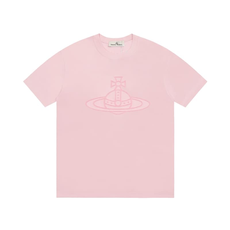 u1u1enne westwood cotton short sleeve t-shirt for men and women