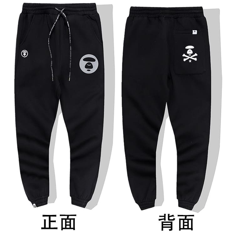 AAPE Camouflage Multi-Pocket Workwear Pants for Men and Women