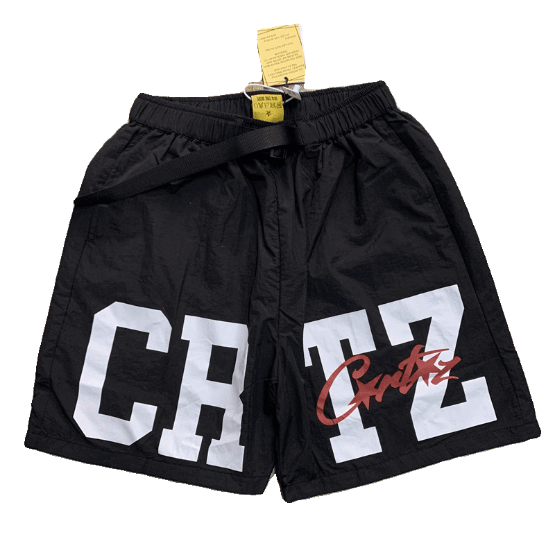Corteiz High Street Quick-Drying Beach Shorts with Tooling Design