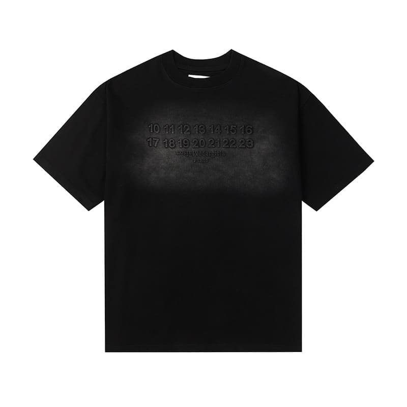 ma*s*n Ma*i*la mm6 digital pattern short sleeve t-shirt series for men and women