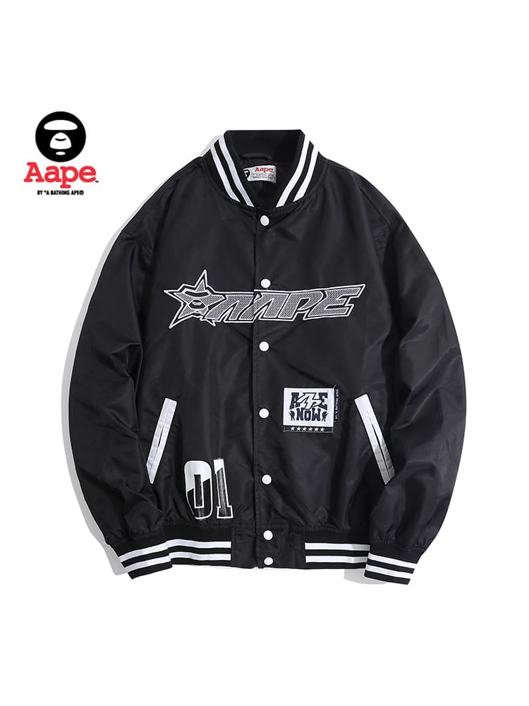 AAPE Camouflage Cotton Sweatpants for Men and Women