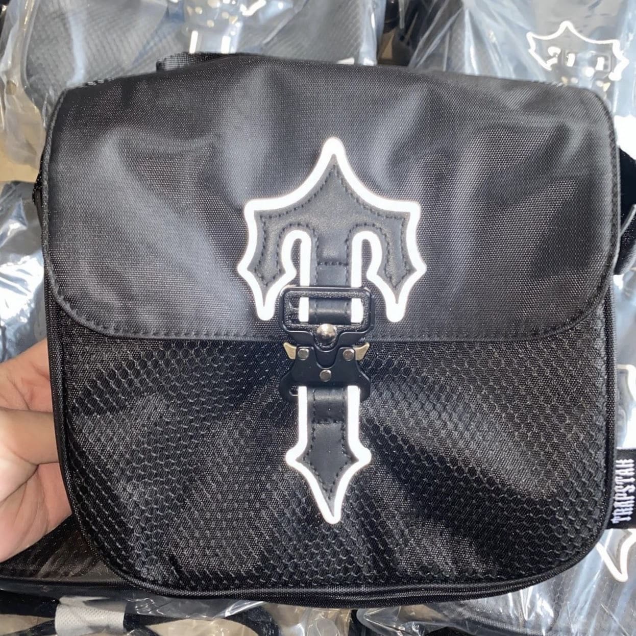 Trapstar Crossbody Shoulder Bag Fashion Hip Hop Street Style