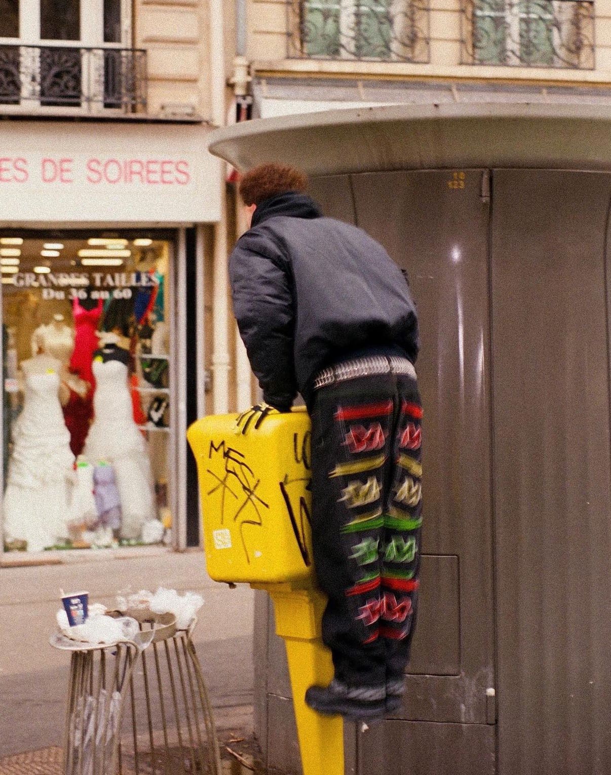 Minus Two Denim Trousers Casual Straight-Leg Loose Fit Hip Hop Star Style