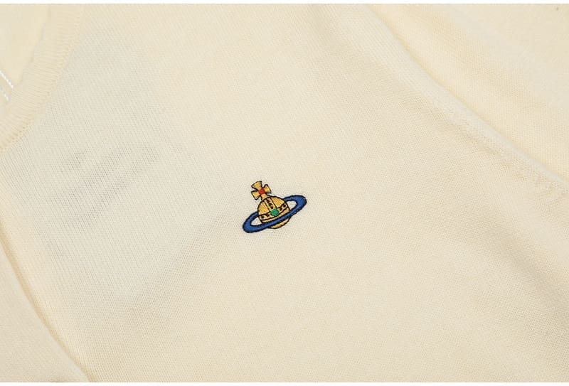 Vivienne Westwood Spring Commuter Cardigan Light Luxury Trendy Brand for Women