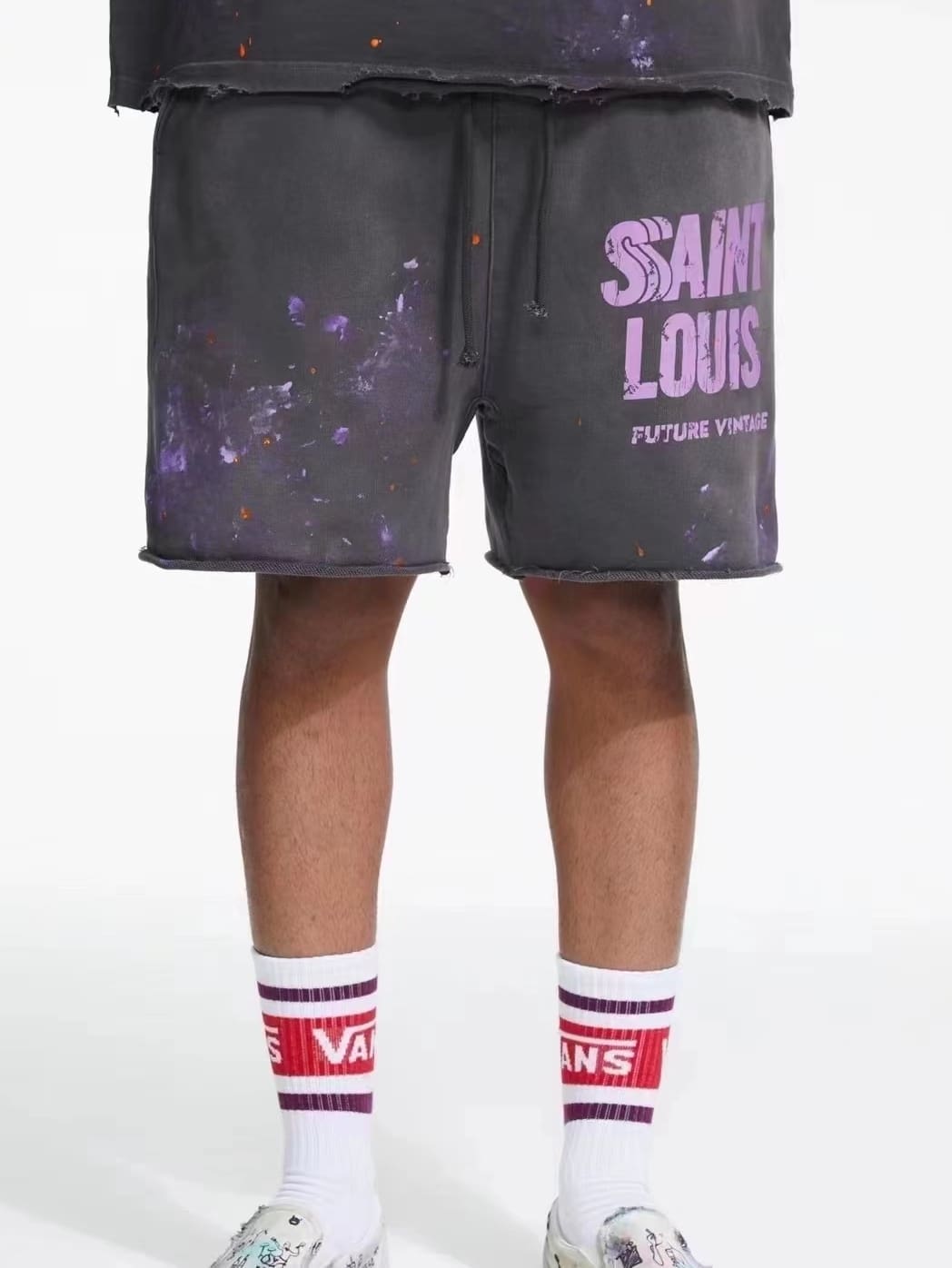 Saint Handmade Pants Leisure Shorts for Men and Women Fashion Brand