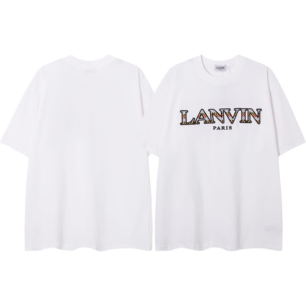 Gallery Dept X Lanvin Embroidered Printed Splash-Ink T-Shirt for Men