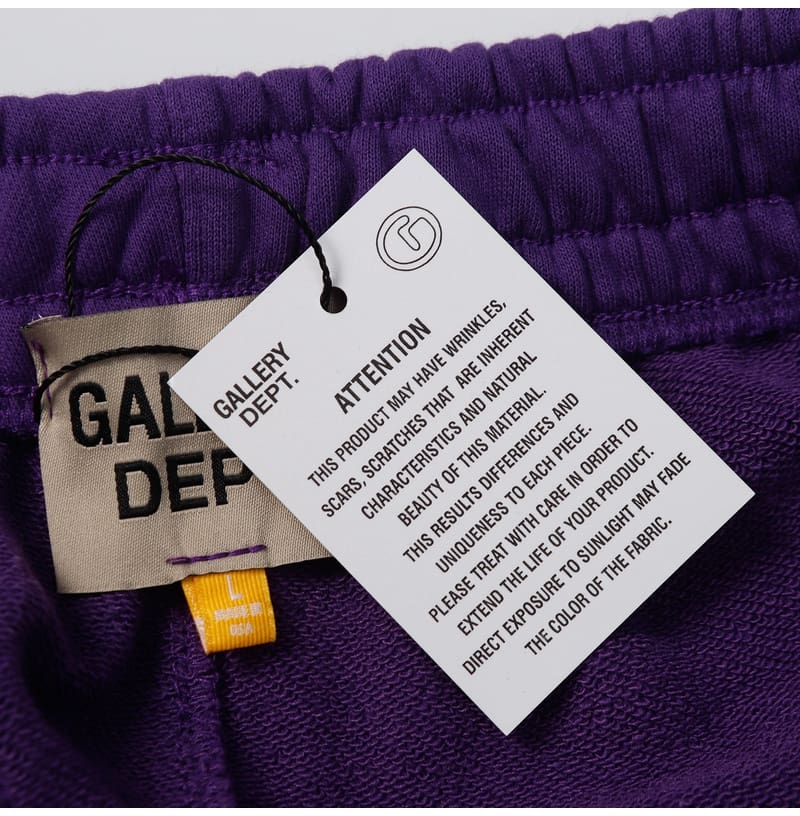 Gallery Dept Tie-Dye Gradient Shorts for Men