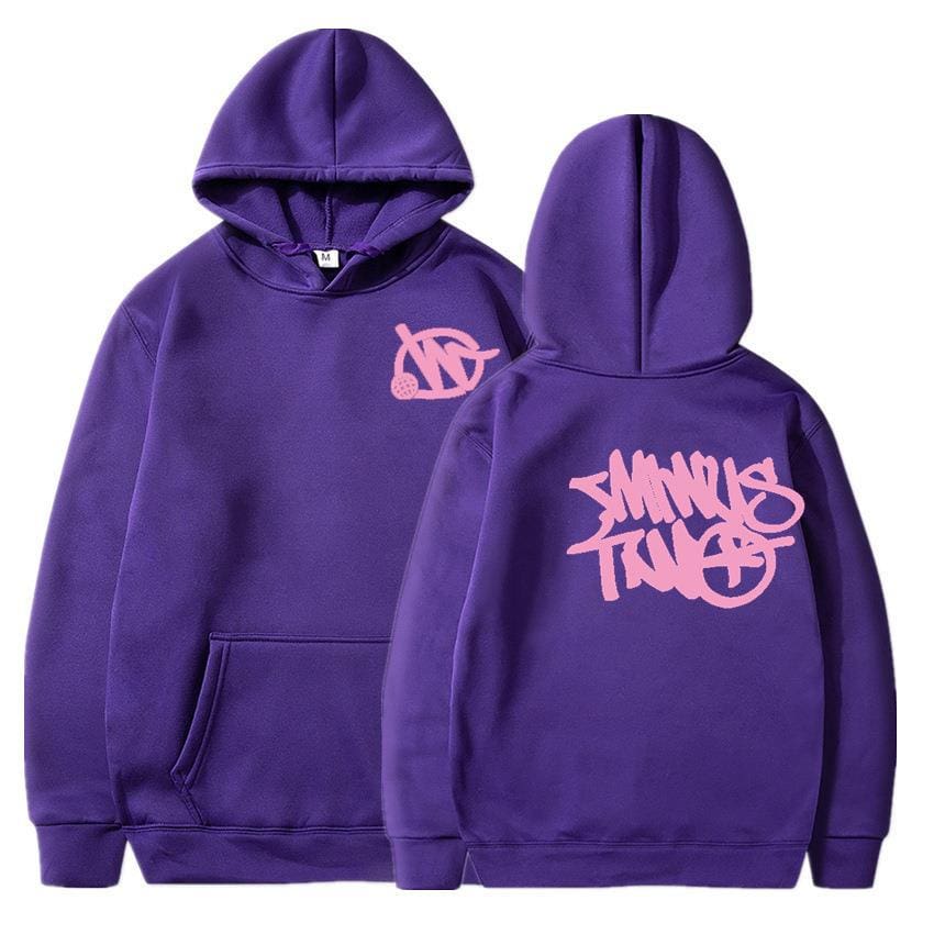 Printed Hoodie Y2G Style Fleece Jogging Sports Sweater Suit A