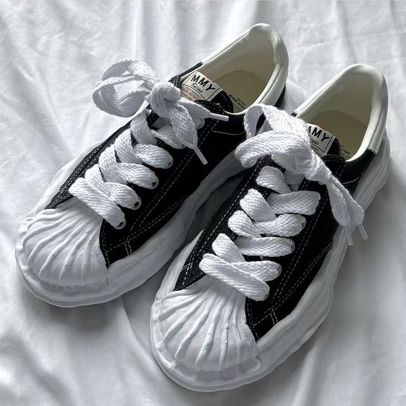 Ma*s*n mihara mmy dissolved shell toe skate shoes for men