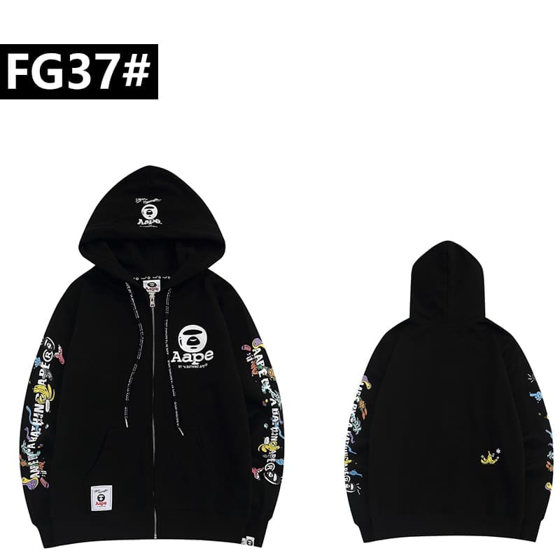 AAPE Ape Head Camouflage Hoodie for Men and Women