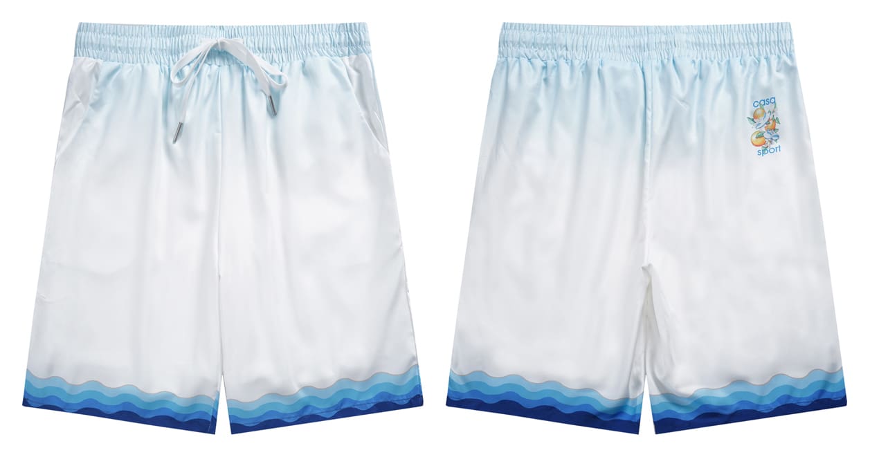 Casablanca 2024 Summer Holiday Matador Hawaiian Shorts Shirt for Men and Women