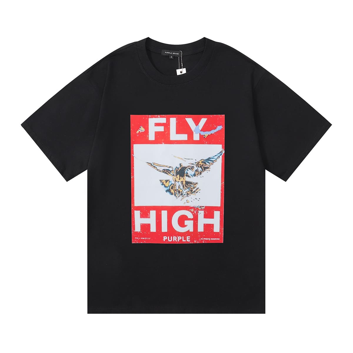 pu*re b*and european style loose-fit pure cotton t-shirt for men