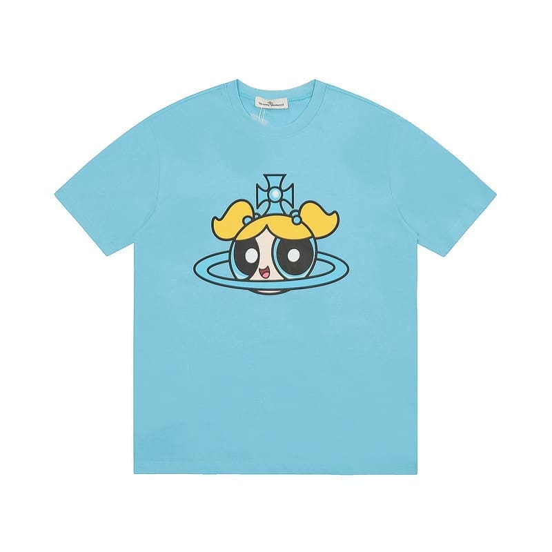 u1u1enne westwood cotton short-sleeve t-shirt for men and women