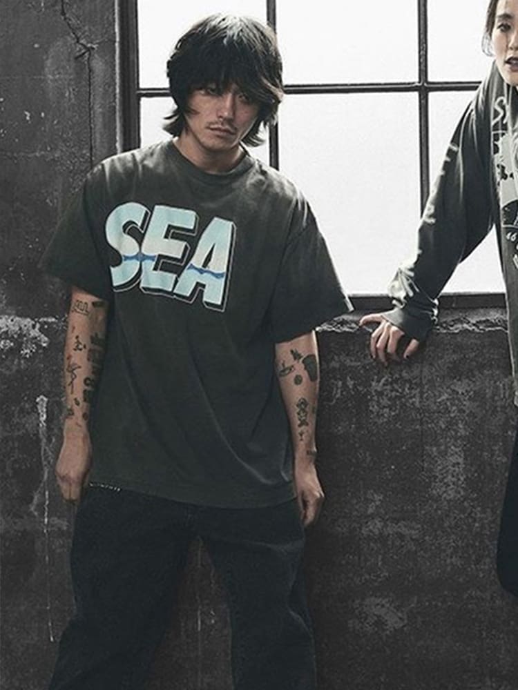 Saint Michael Takuya Kimura Retro Washed Distressed Vintage T-Shirt