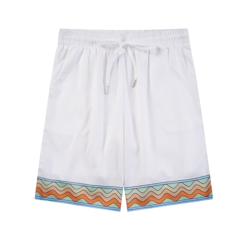 Casablanca Vacation Printed Shirt and Quick-Drying Shorts for Summer