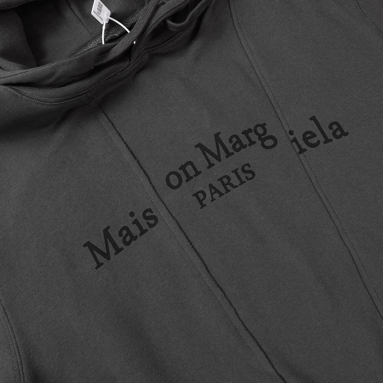 ma*s*n Ma*i*la mm6 stitching dislocation loose hoodie for men and women