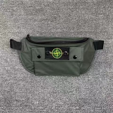 Stone Island Nylon Waterproof Chest Bag For Men And Women