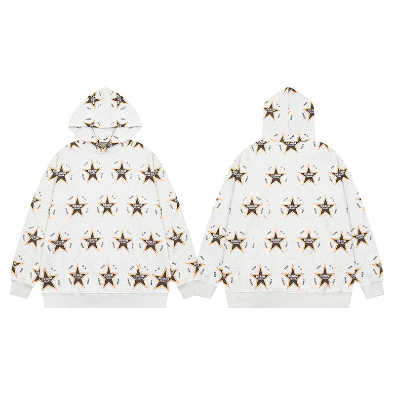 Denim Tears Puff Print Sweatshirt and Sweatpants Suit Autumn Winter