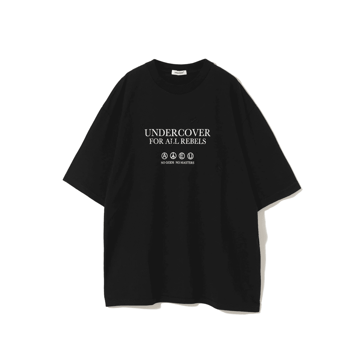 Undercover Ant Spider Embroidery Vintage Print Short Sleeve T-Shirt for Men and Women