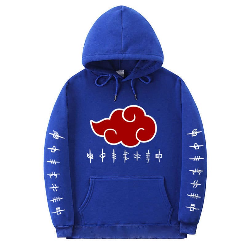 Naruto Sasuke Anime Printed Hooded Sweatshirt for Men and Women