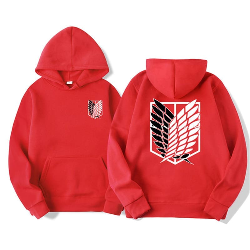 Attack on Titan Sweater Hooded Investigation Corps Hoodie Fashion