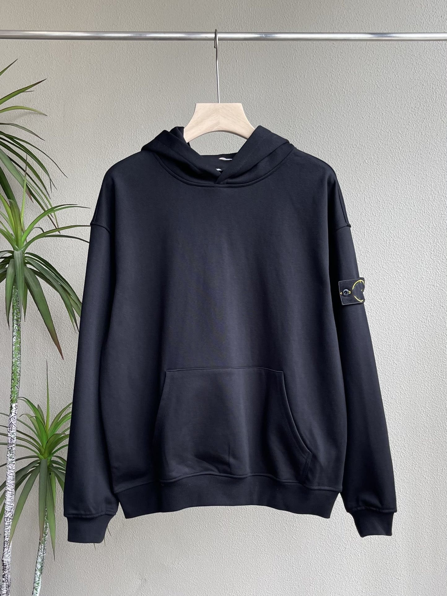 Stone Island Hooded Cuffband Terry Sweatshirt and Sweatpants Set