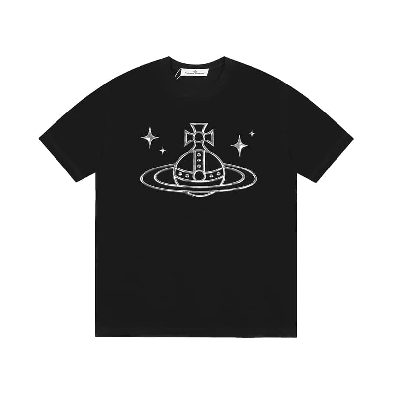 u1u1enne westwood cotton short-sleeve t-shirt for men and women