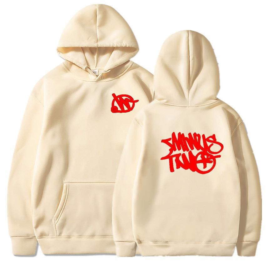 Printed Hoodie Y2G Style Fleece Jogging Sports Sweater Suit A