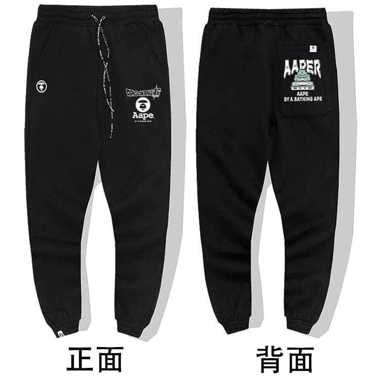 AAPE Camouflage Multi-Pocket Workwear Pants for Men and Women