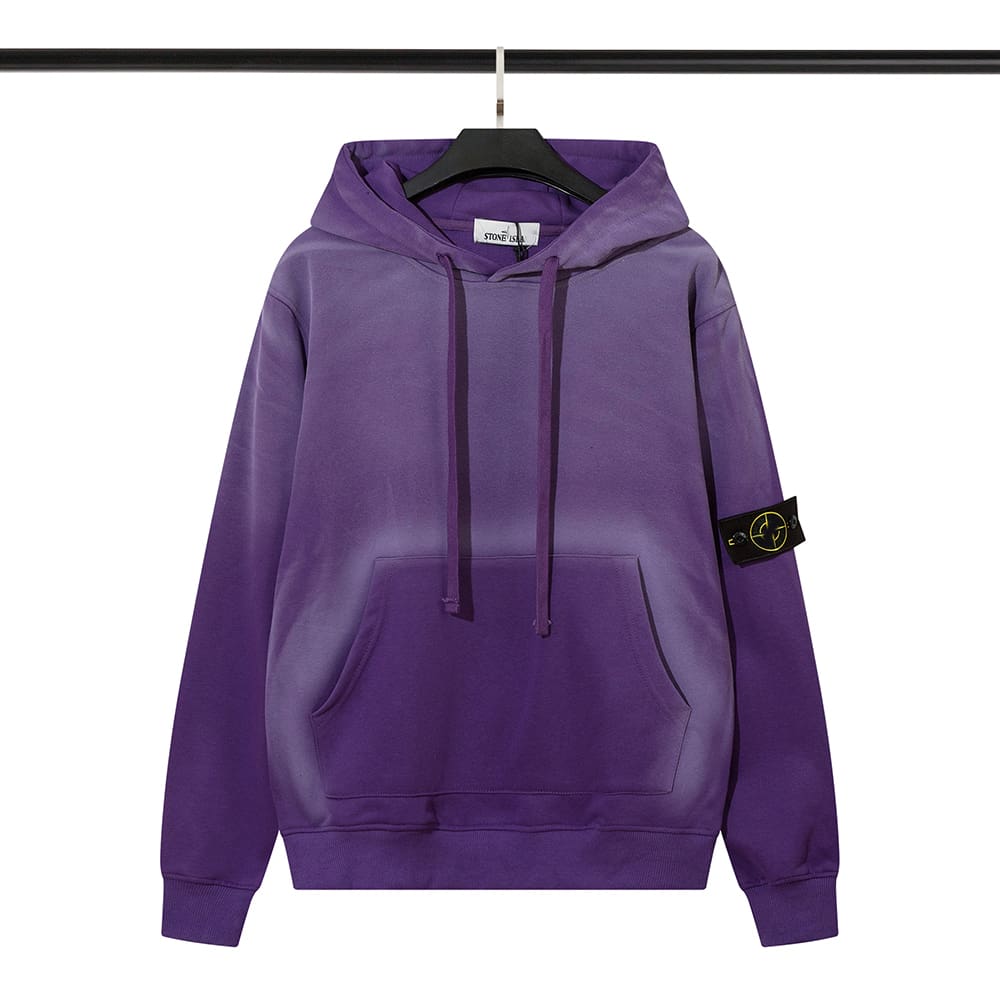 Stone Island Gradient Pullover Compass Armband Hoodie