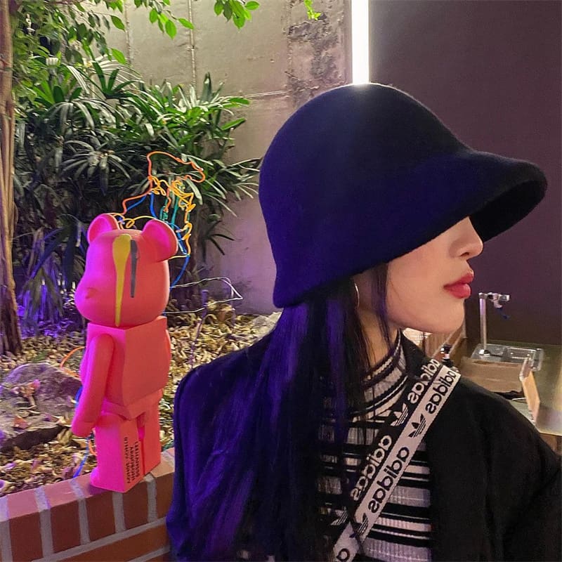 u1u1enne westwood beret wool retro painter hat for women