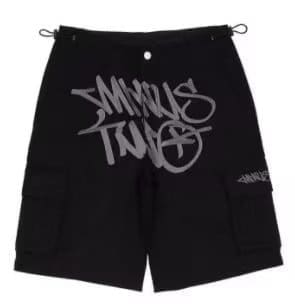 Minus Two High Waist Straight Workwear Shorts Hip Hop Style