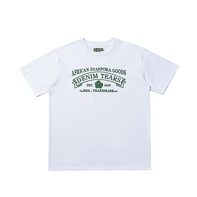 Denim Tears Oil Painting T-Shirt for Spring and Summer