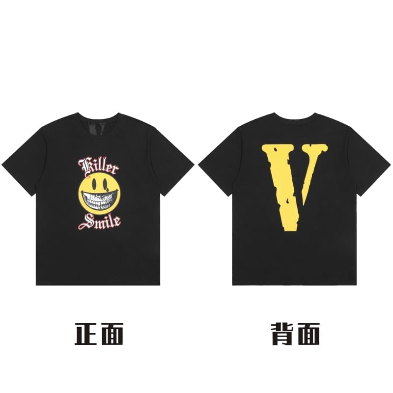VLONE Big V Short Sleeve T-Shirt Casual High Street Summer Wear