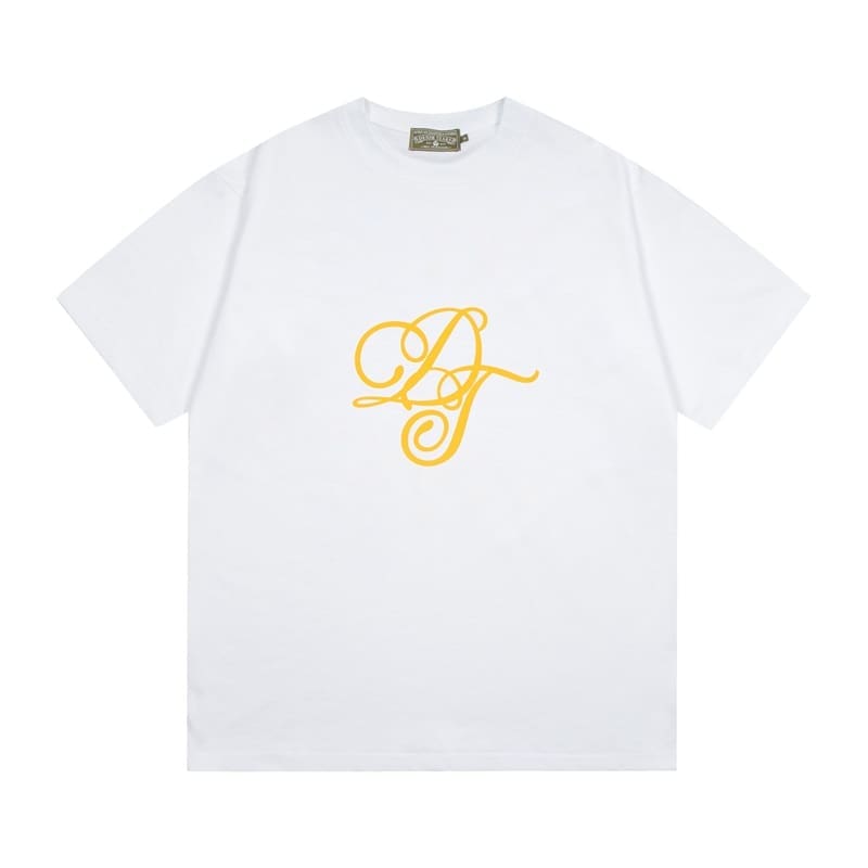 Denim Tears Hip Hop Pure Cotton Short Sleeve T-Shirt for Men and Women