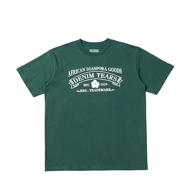 Denim Tears Oil Painting T-Shirt for Spring and Summer