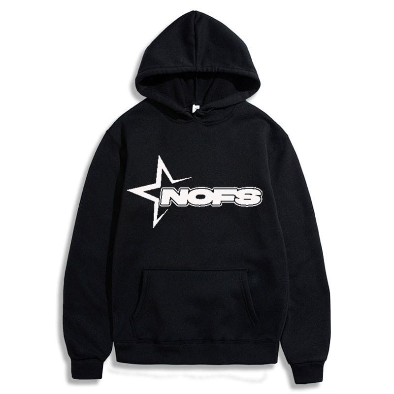 Letter Print Loose Sweatshirt Y2G Hip Hop Streetwear Pullover A