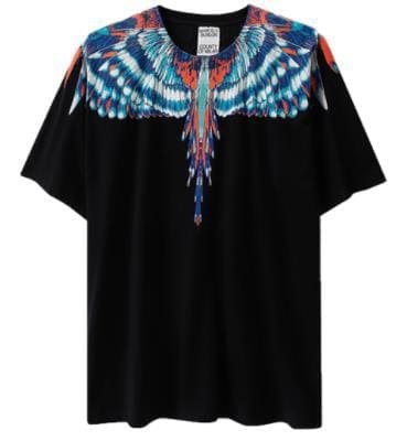 Marcelo Burlon Wings T-Shirt Classic Feather Short Sleeve