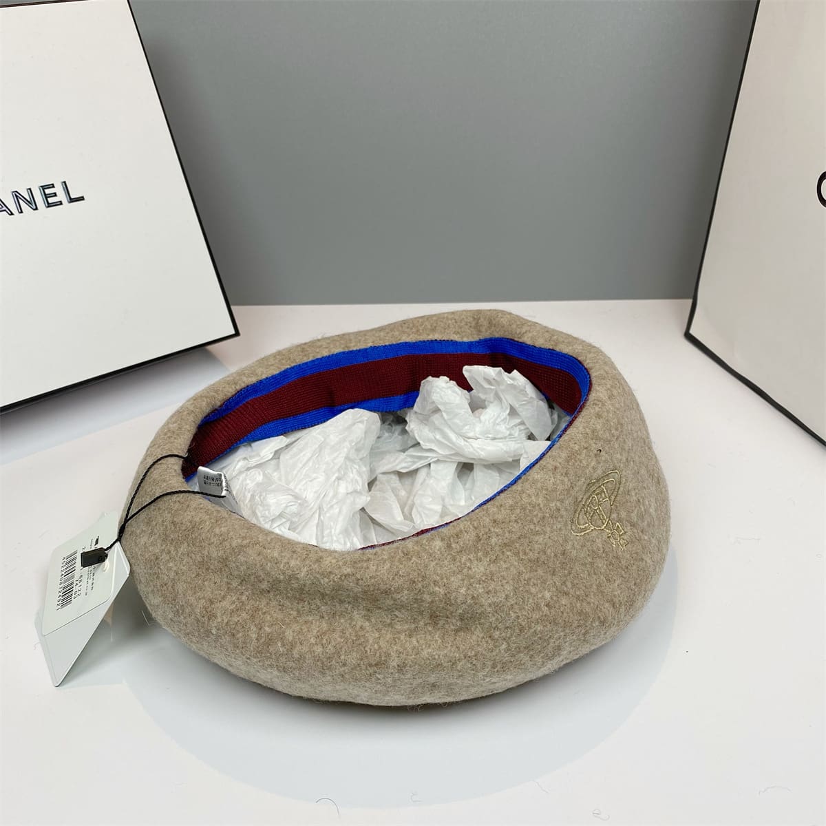 u1u1enne westwood beret wool retro painter hat for women