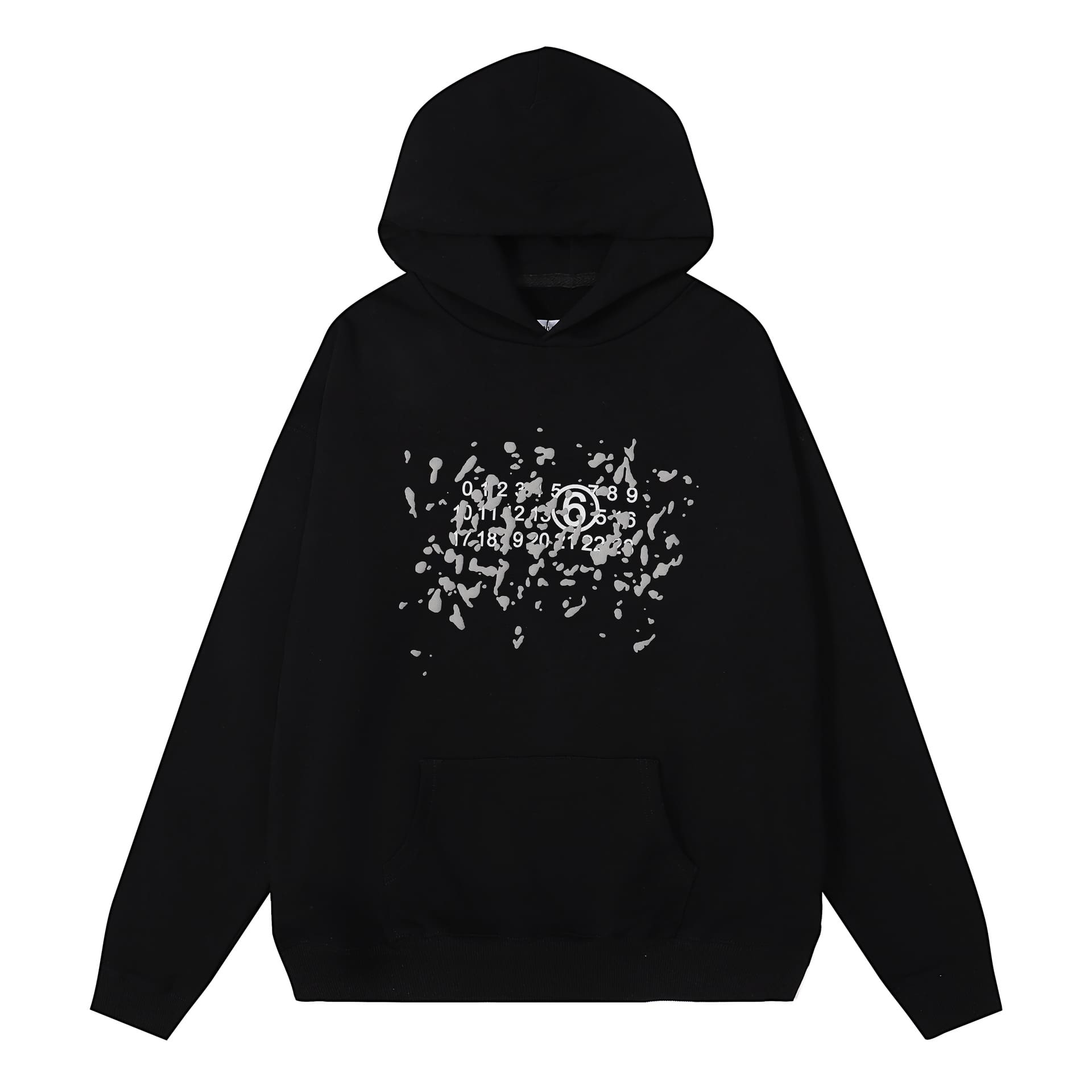ma*s*n Ma*i*la mm6 terry hoodie sweater for men and women a