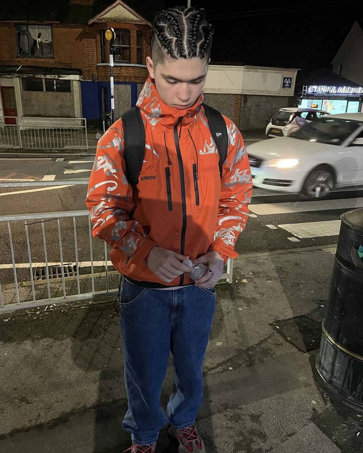 Corteiz Shell Jacket Windproof Waterproof Reflective Coat Street Style