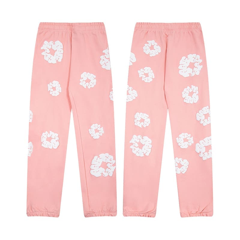 Denim Tears Embroidered Puff Print Sweatshirt and Sweatpants Set