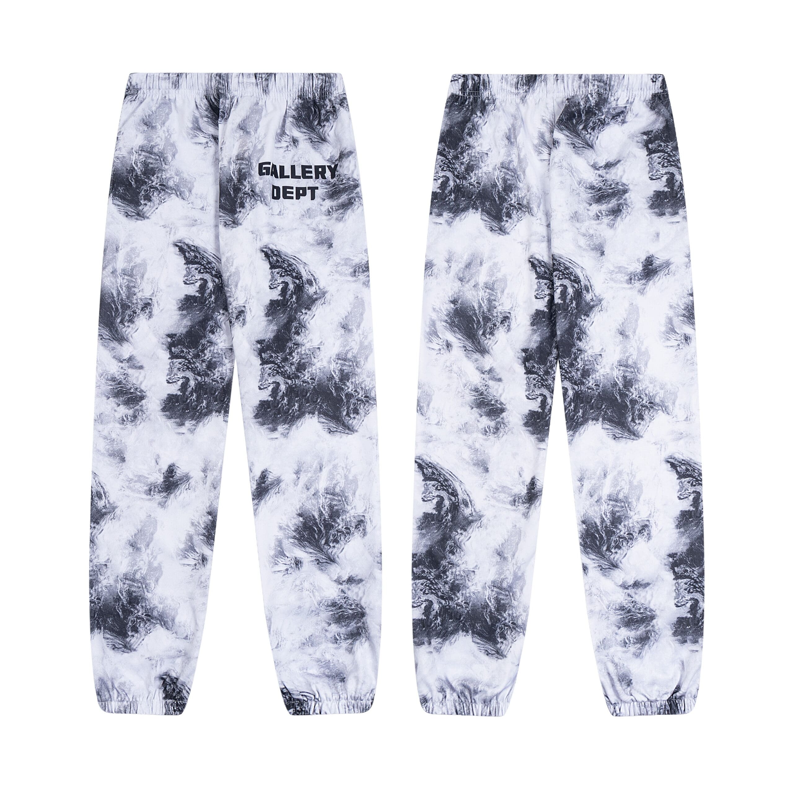 Gallery Dept High Street Tie-Dyed Hooded Sweater and Sweatpants Set for Men and Women