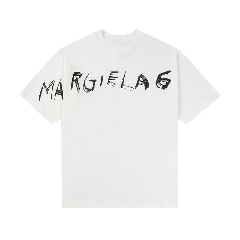 ma*s*n Ma*i*la mm6 digital pattern short sleeve t-shirt series a