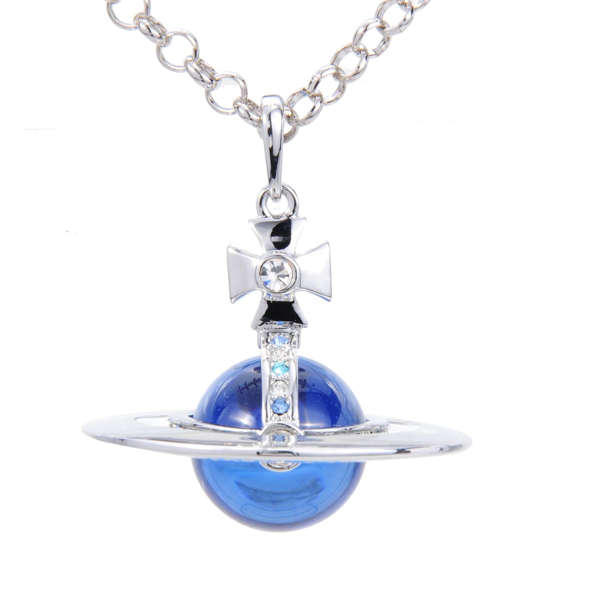u1u1enne westwood saturn large three-dimensional planet necklace classic style