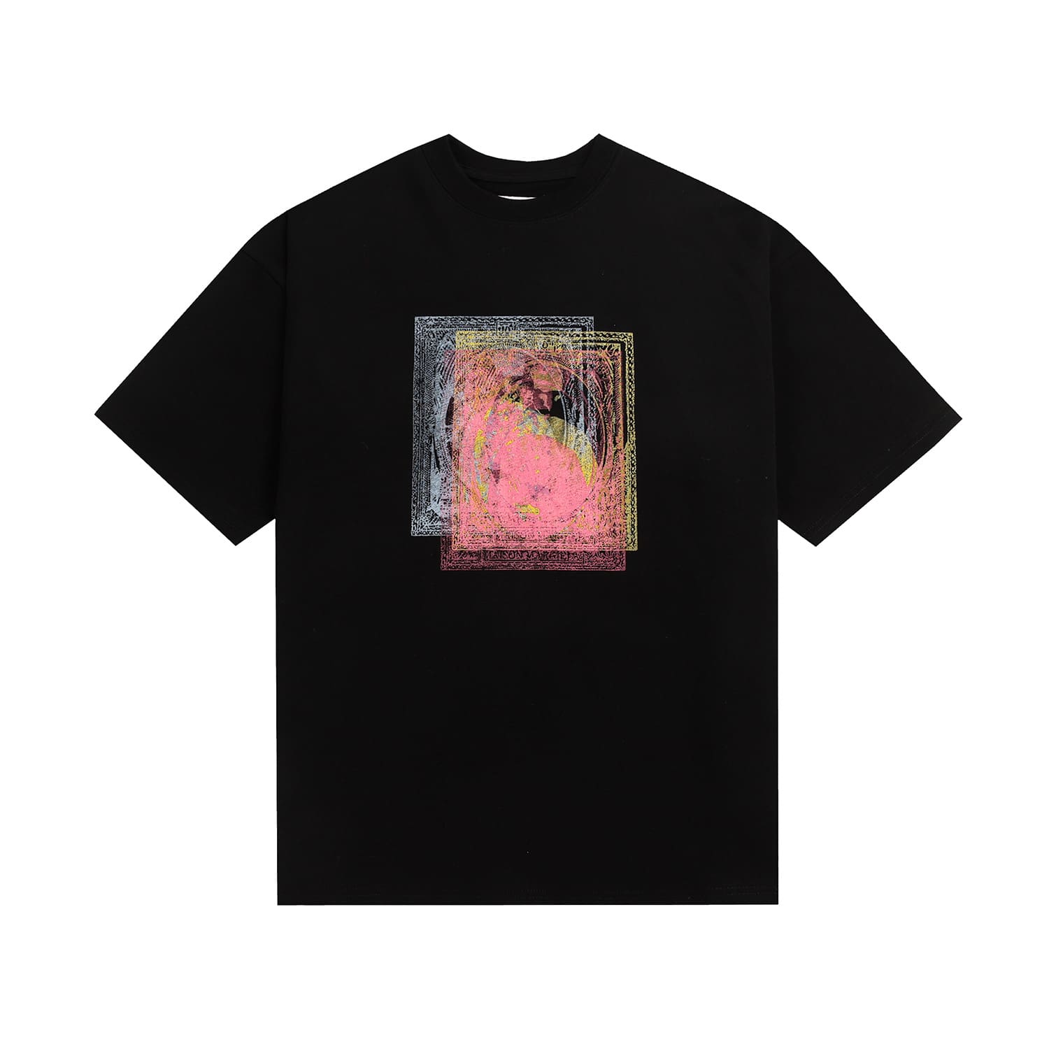 ma*s*n Ma*i*la mm6 digital pattern short sleeve t-shirt series for men and women